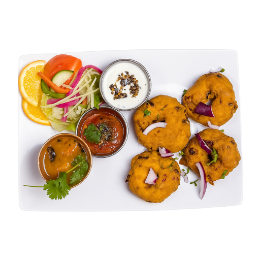 Honey Vada with Sambhar