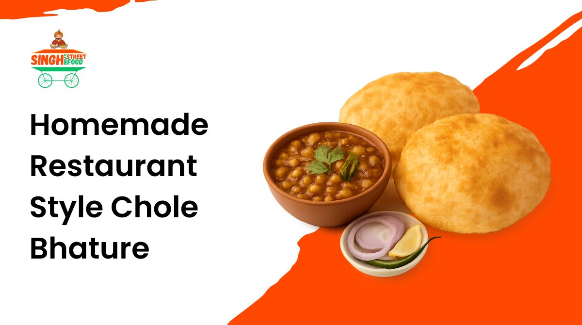 Restaurant-Style Chole Bhature
